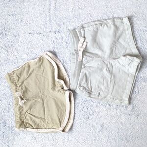 3T Bundle Little Co by Lauren Conrad Terry Cloth Cotton Shorts Retro Pastel